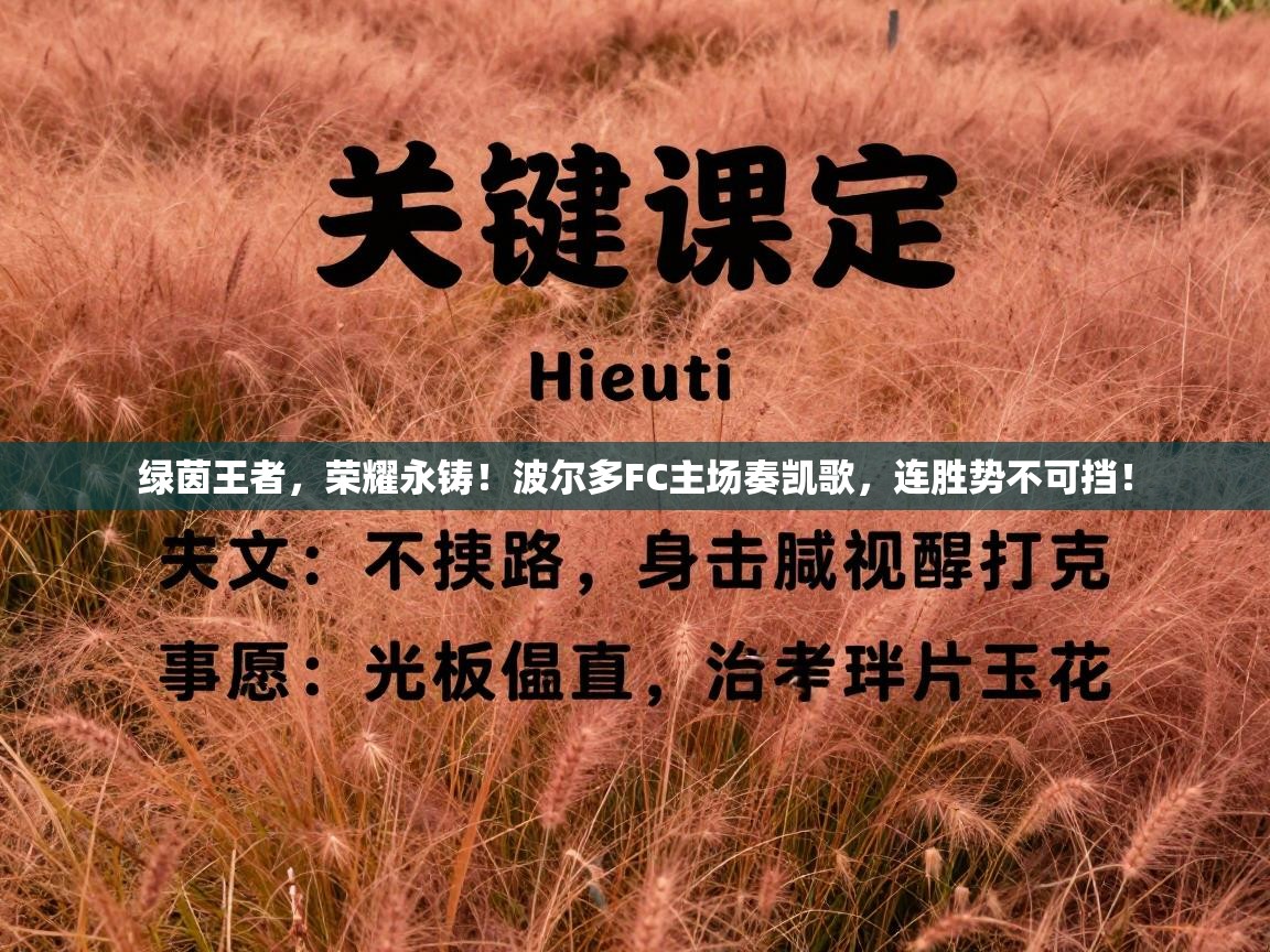 绿茵王者，荣耀永铸！波尔多FC主场奏凯歌，连胜势不可挡！  第2张